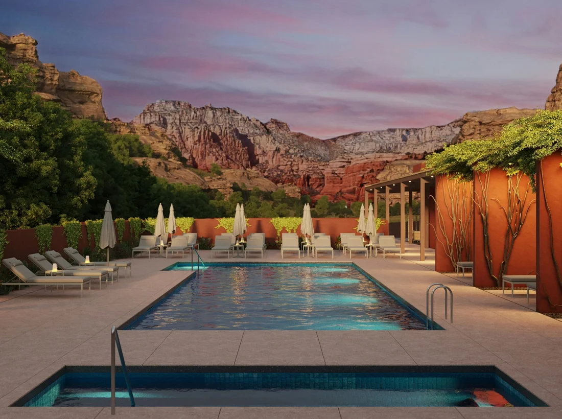 Mii amo spa retreat in Boynton Canyon, Sedona, Arizona