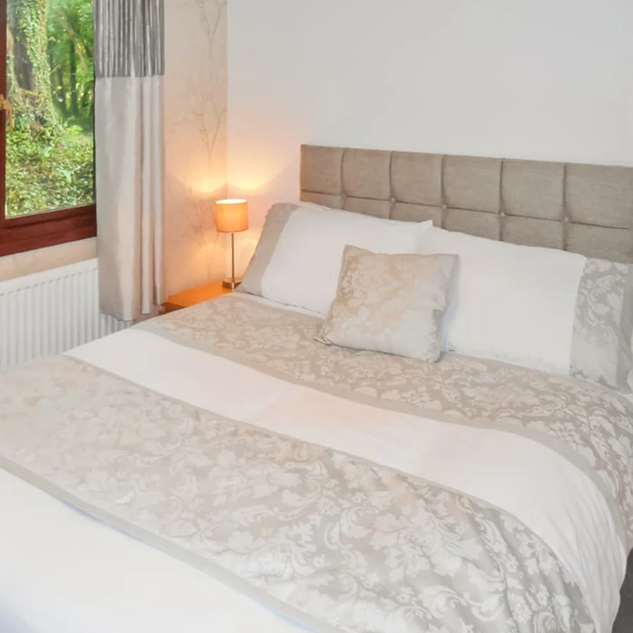 Interior of a lodge at Herons Lake Retreat